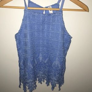 Girls summer tank top with skort.
